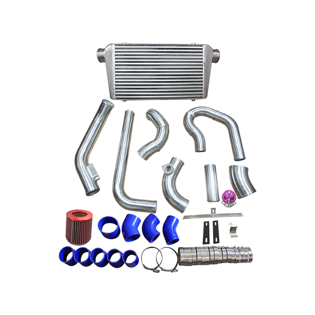 3-Inch Bar and Plate Intercooler + Piping Kit