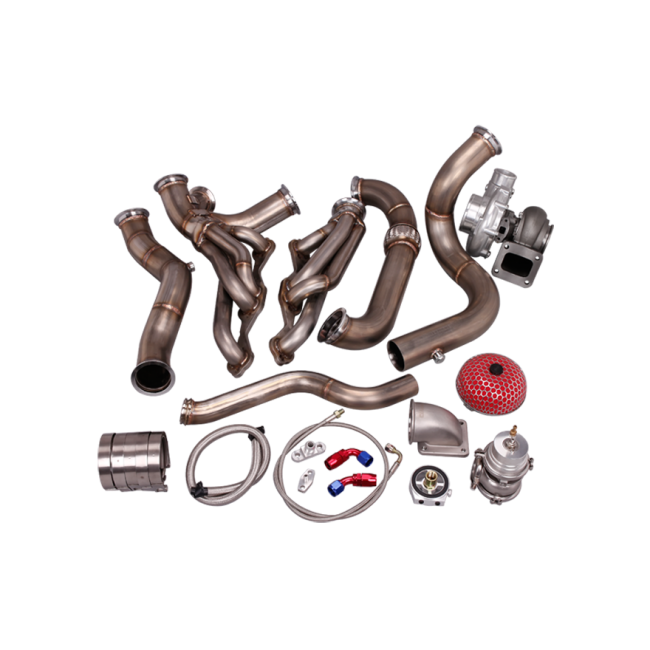 T76 Turbo Kit with Wastegate and Downpipe