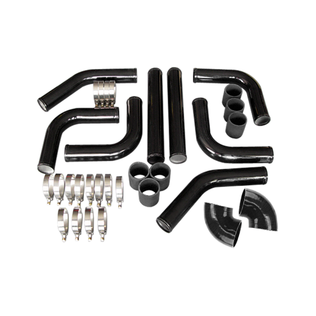 2.5-Inch Mandrel-Bent Aluminum Charge Pipe Kit