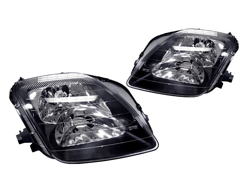 Black Headlight Set