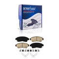 Front & Rear Disc Rotors and Ceramic Brake Pads Kit