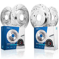 Drilled and Slotted Brake Rotor Kit