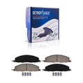 Front and Rear Rotor and Ceramic Brake Pad Kit