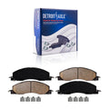 Front and Rear Rotor and Ceramic Brake Pad Kit