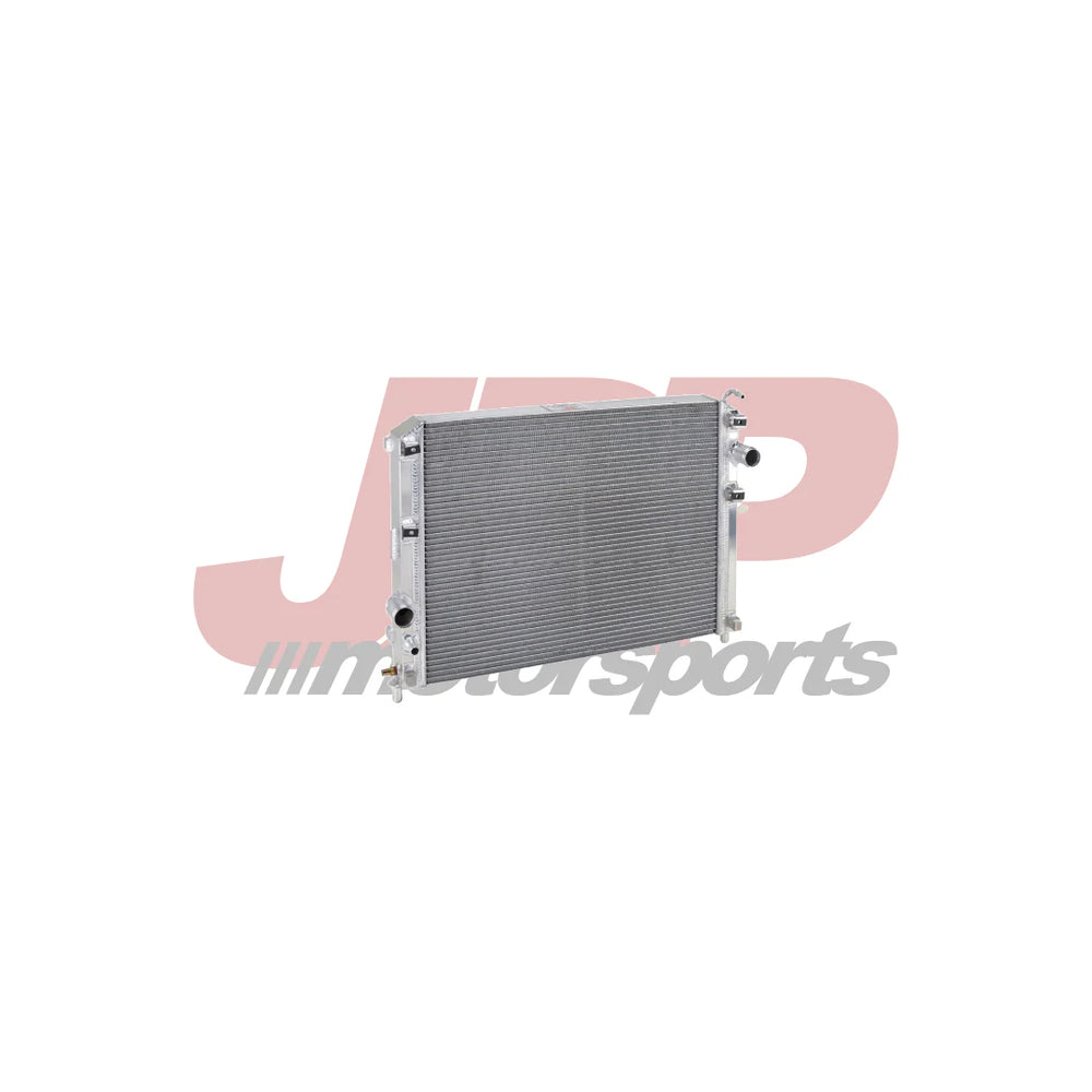 2-Row Aluminum Radiator w/ Black Ice Finish