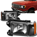 Factory-Style Headlights with Amber Corners