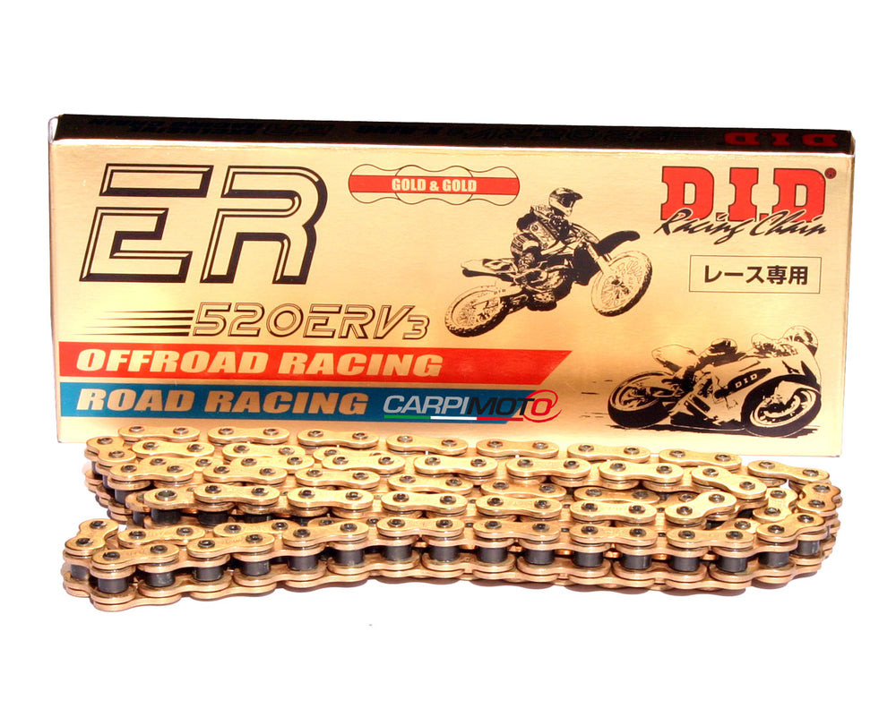 520 ERV3 Rally Chain 120-Link Gold
