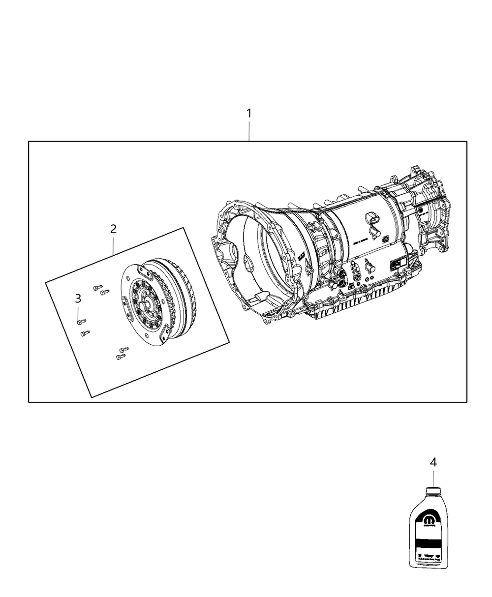 Remanufactured Automatic Transmission Kit With Torque Converter