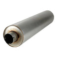 Round Style 1 Muffler, 4.02" Inlet/Outlet, 9.01" x 44.44" Body