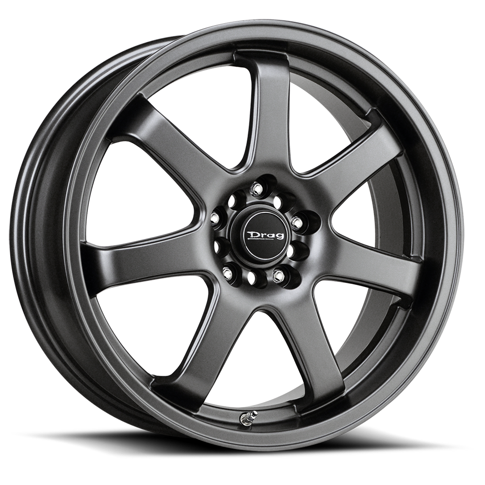 DR35 18x7.5 +45mm 5x100/5x114.3 Charcoal Gray