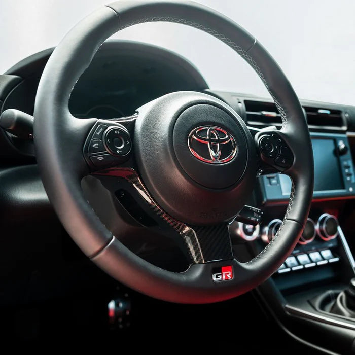 Carbon Fiber Steering Wheel Trim