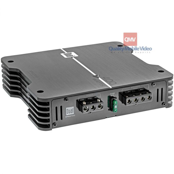 Dual 2-Channel 50W RMS Class AB Mobile Power Amplifier