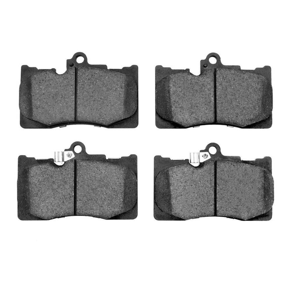 Front Disc Brake Pads, Low-Metallic Ceramic