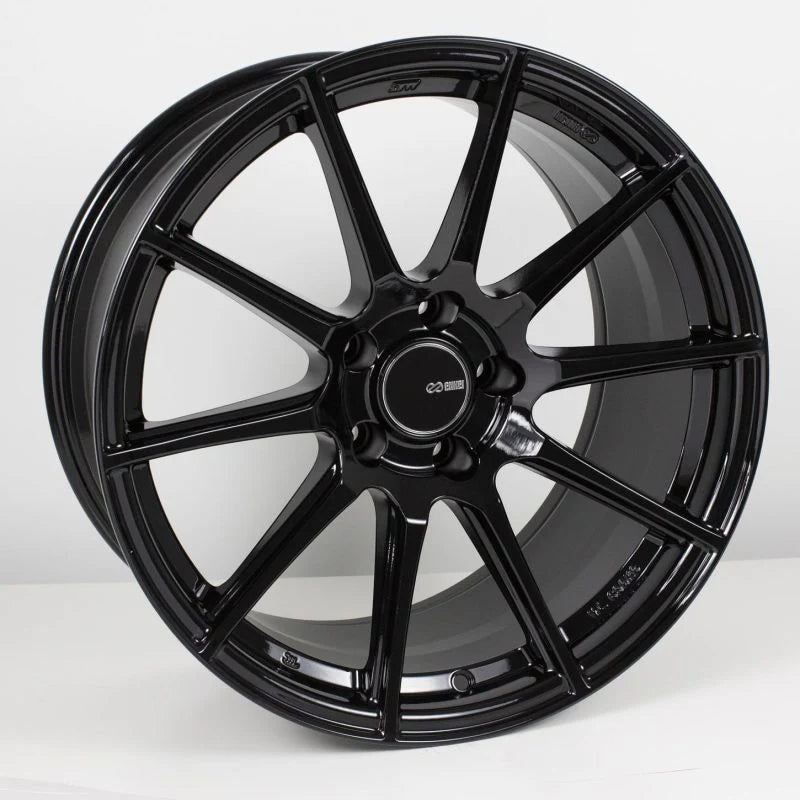 TS10 18x8 Gloss Black Rotary Forged Wheel