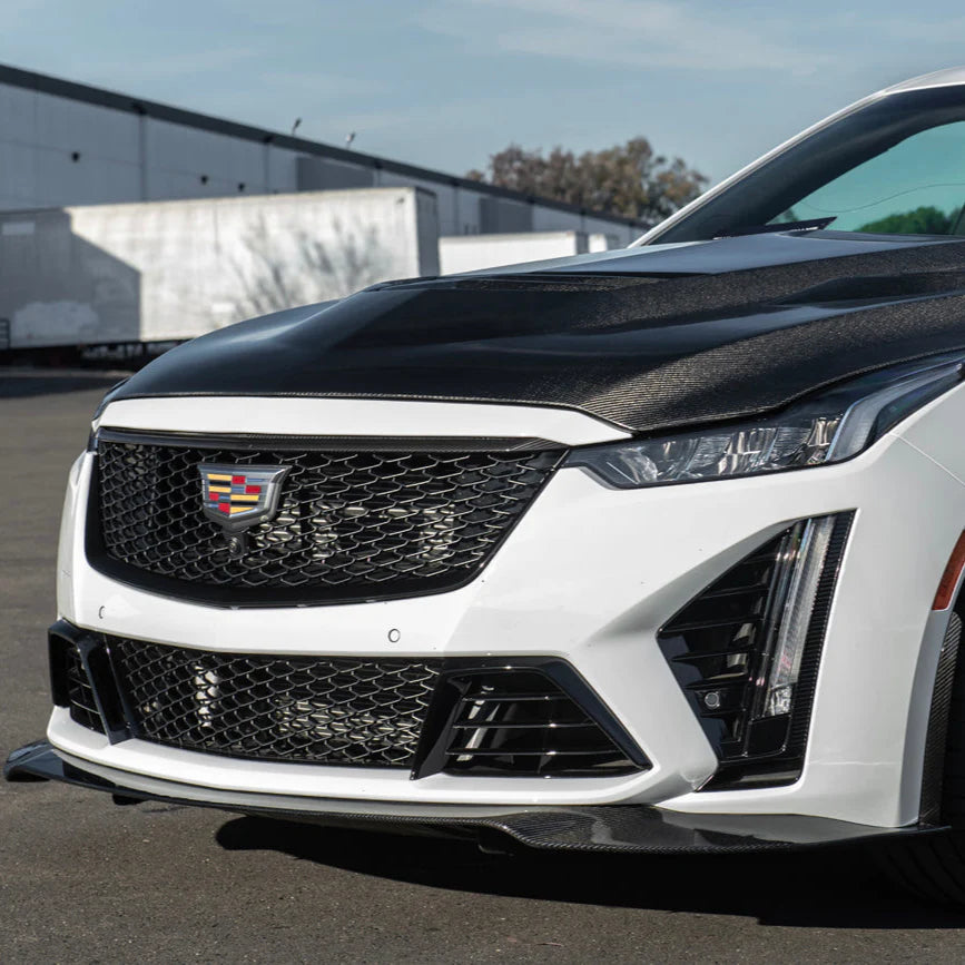 Front Lip Splitter Carbon Fiber