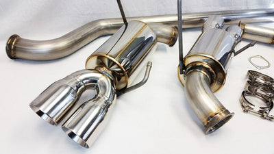 3-Inch Cat-Back Exhaust System w/ Burnt Tips