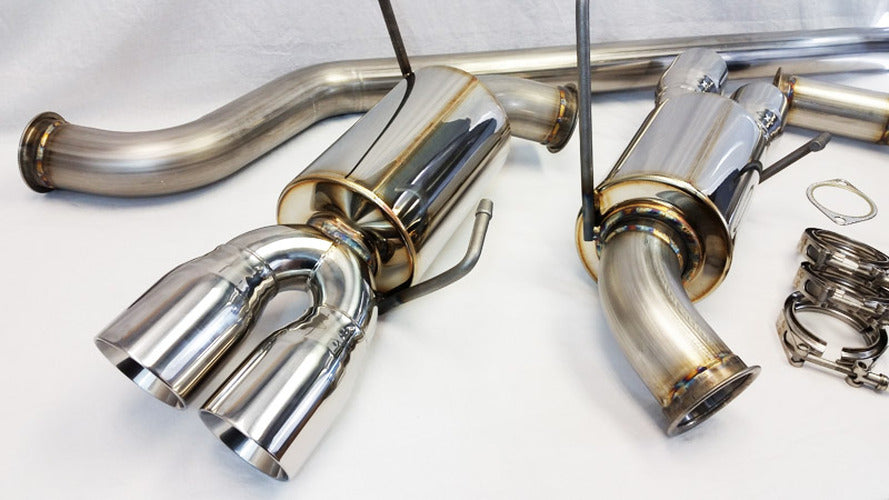 3-Inch Cat-Back Exhaust System w/ Burnt Tips