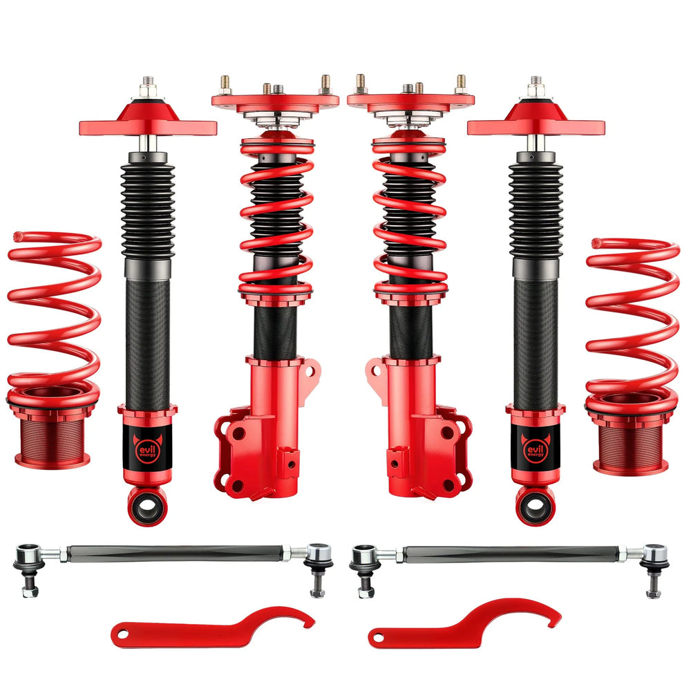 Twin-Tube Coilover Kit, 2-4 Inch Drop