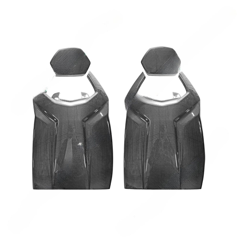 Carbon Fiber Seat Back Covers