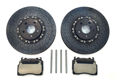 KellTrac Carbon Ceramic Front Drag Race Rotor Kit