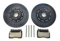 KellTrac Carbon Ceramic Front Drag Race Rotor Kit