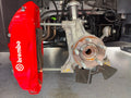 KellTrac Carbon Ceramic Front Drag Race Rotor Kit