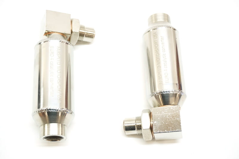 Universal 90-Degree O2 Spacers with Catalytic Converters