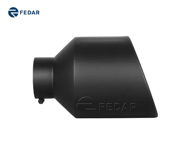 5-Inch Inlet x 10-Inch Outlet x 15-Inch Length Rolled End