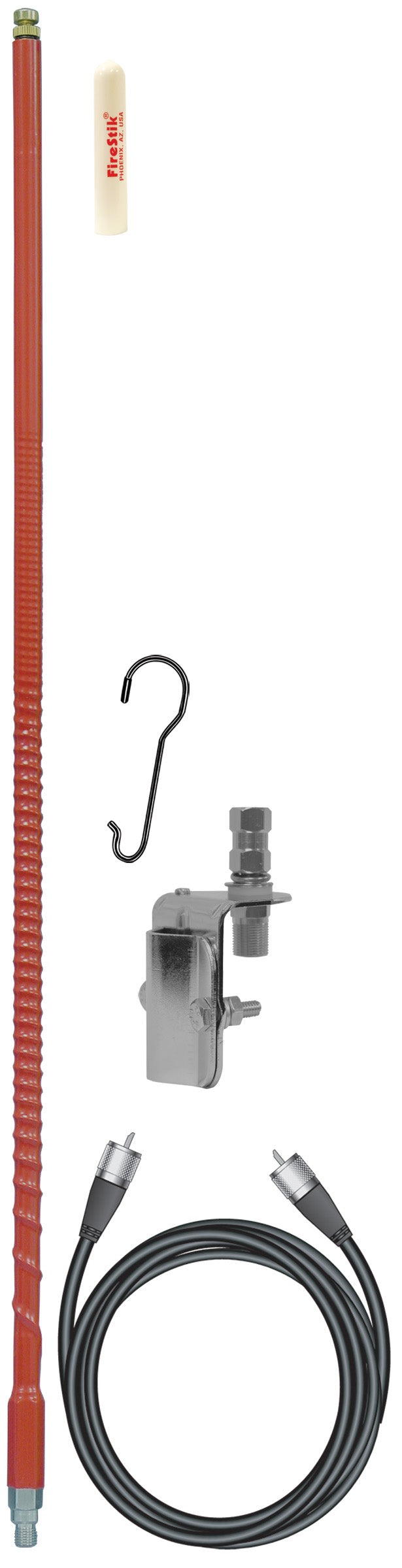 4-Foot Single CB Antenna Kit