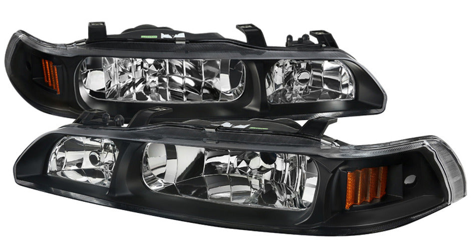 Black Housing Euro Headlights