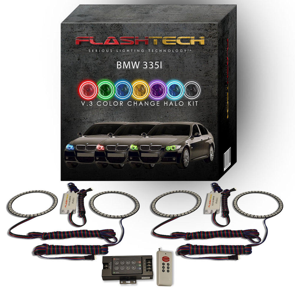 Fusion Color Change LED Halo Headlight Kit