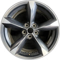 18x8 Machined Black 5-Spoke Aluminum Wheel