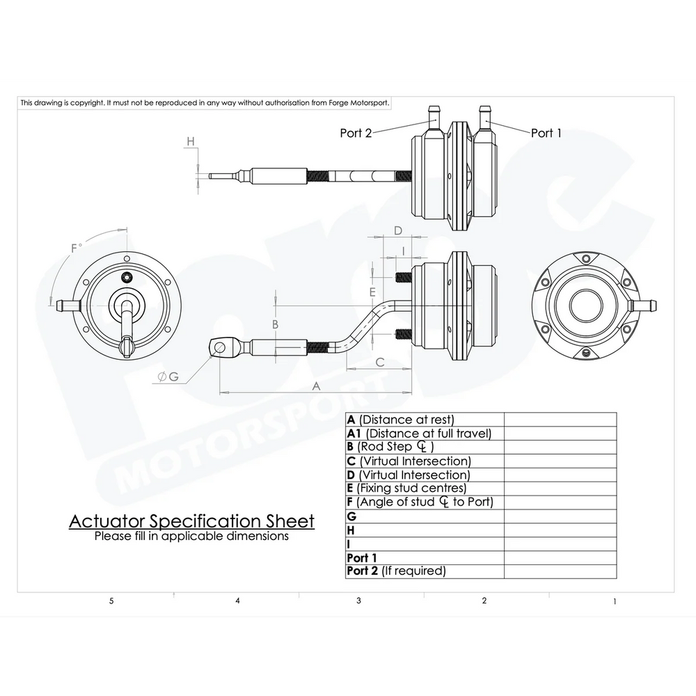 Wastegate Actuator