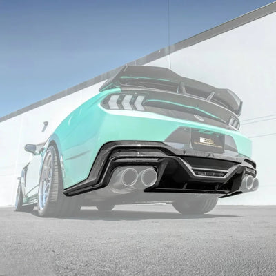 Dark Horse Style Rear Bumper Diffuser