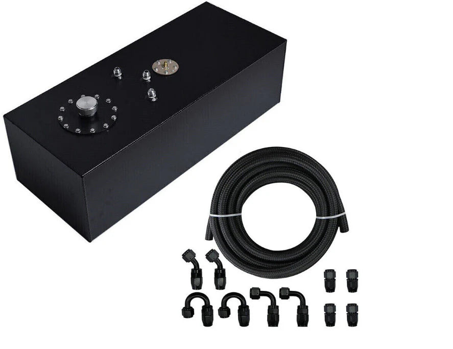 19-Gallon Aluminum Fuel Cell with Cap and Level Sender