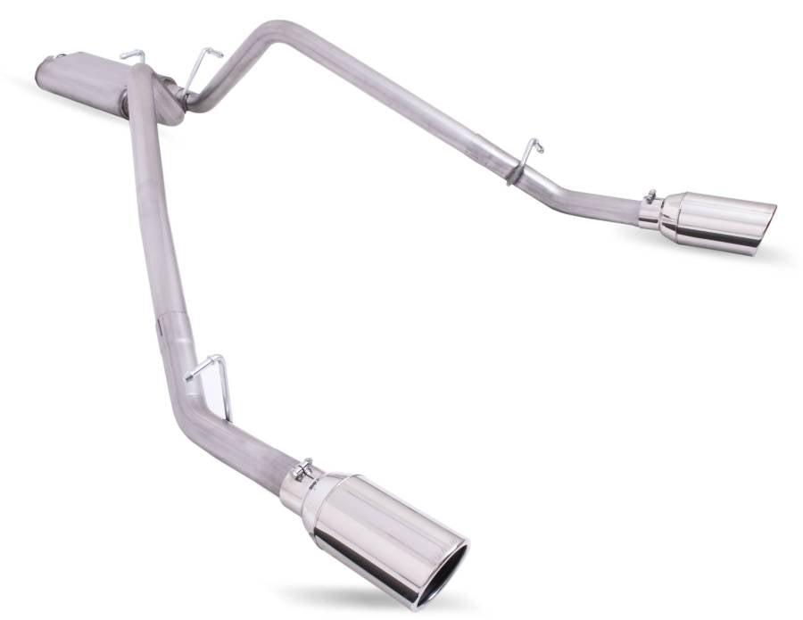 Dual Cat-Back Exhaust System 2.50-Inch Mandrel Bent