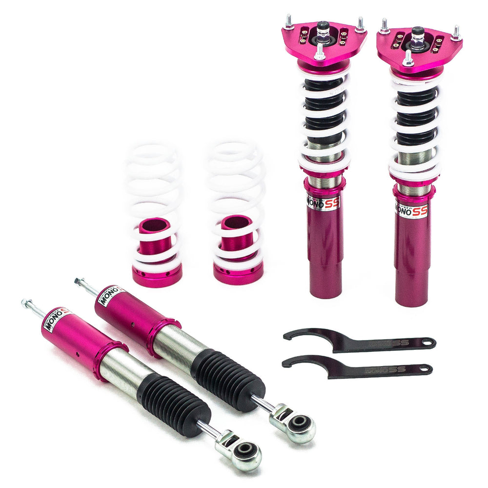 Monotube Coilover Kit Front Camber Plates 16 Levels Damper