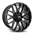 H700 Affliction 20x10 6x135/139.7 -19 Gloss Black Wheel