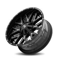 H700 Affliction 20x10 6x135/139.7 -19 Gloss Black Wheel