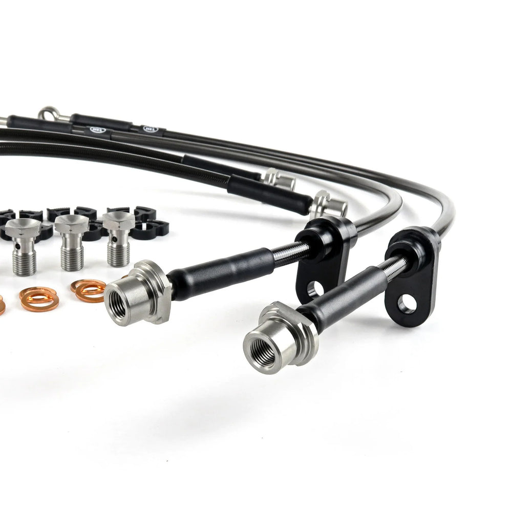 Stainless Steel Braided Brake Line Kit