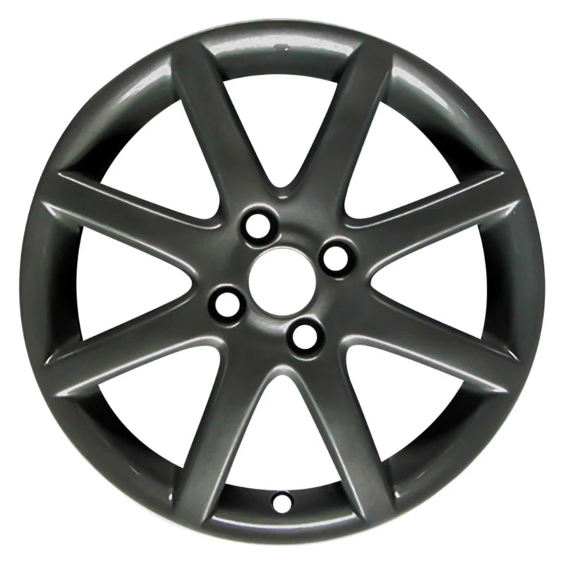16x6 8-Spoke Aluminum Alloy Wheel, Charcoal
