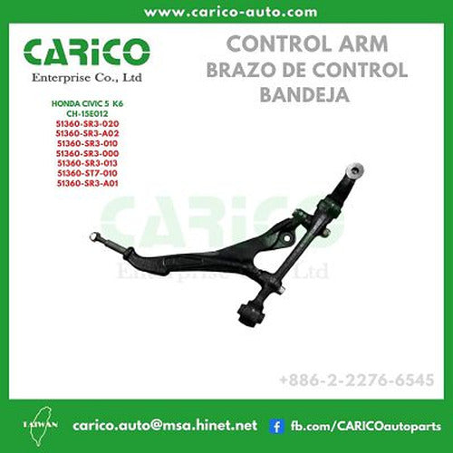 Front Lower Control Arm Assembly