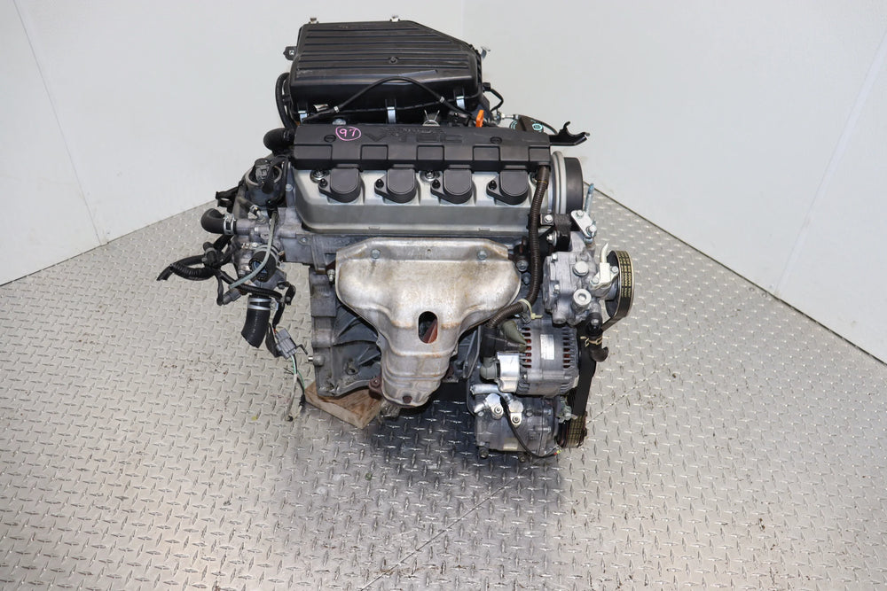 1.7L SOHC VTEC Long Block Engine Assembly