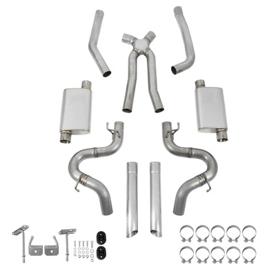 70501364-RHKR 3-Inch Header-Back Exhaust System