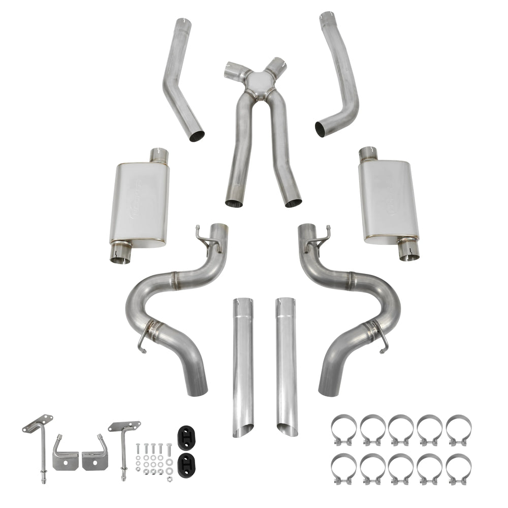 70501364-RHKR 3-Inch Header-Back Exhaust System