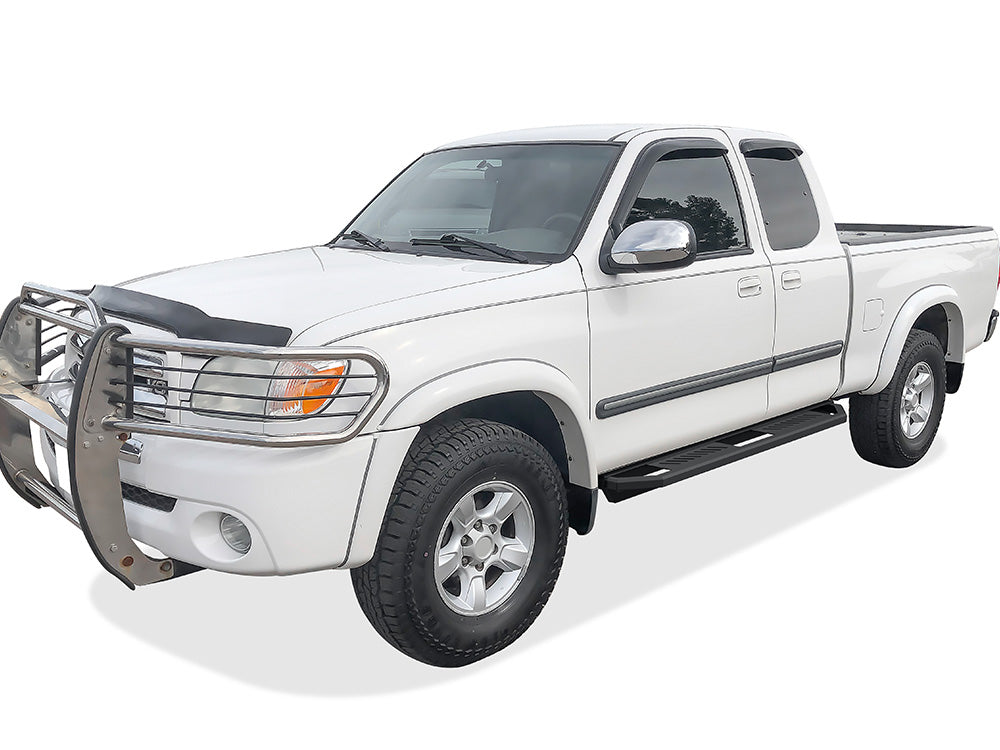 Aluminum Side Steps with Rocker Protection