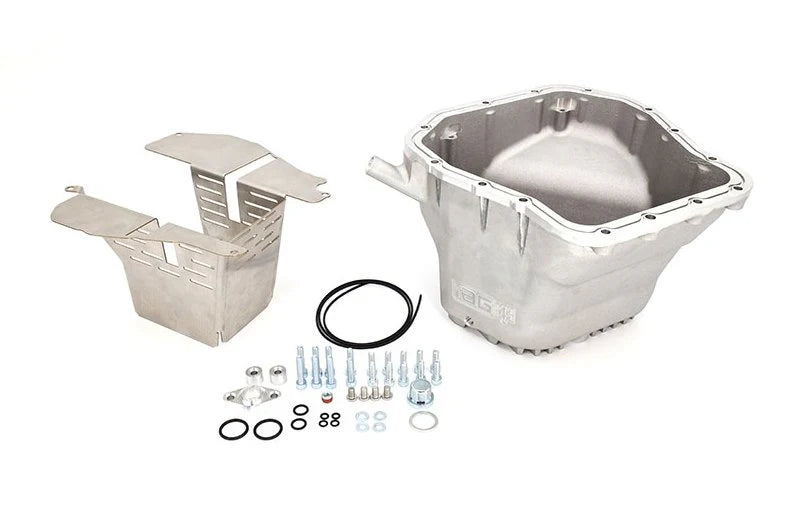 Oil Pan with External Cooling Fins