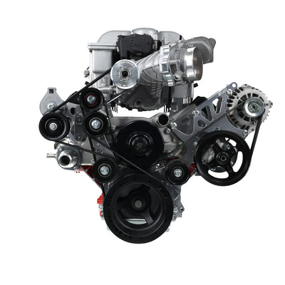 Hellcat Supercharger to LS Rectangle Head Adapter Kit