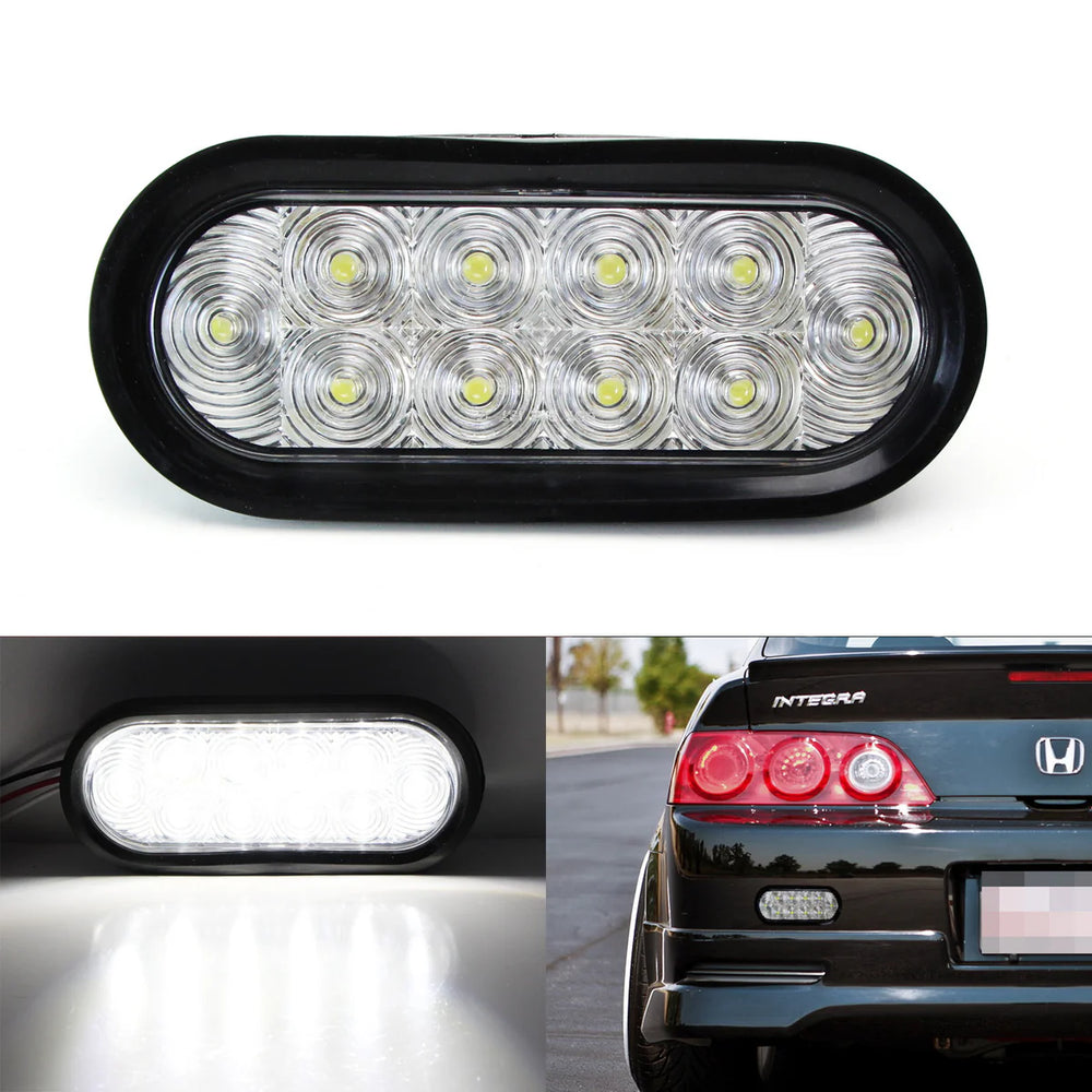 JDM Style Clear Lens LED Reverse Light