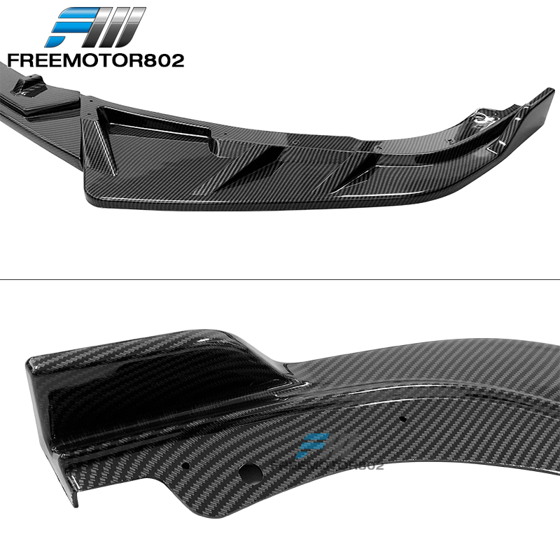 V3 Style 3-Piece Front Bumper Lip Kit